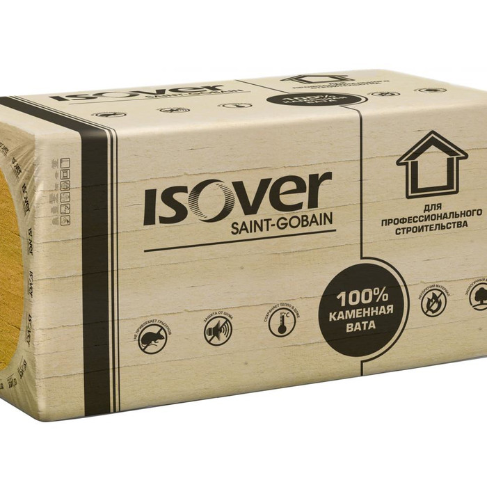 Утеплитель Isover Изовер Руф Н 100х600х1000